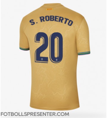 Barcelona Sergi Roberto #20 Borta Matchtröja 2022-23 Kortärmad
